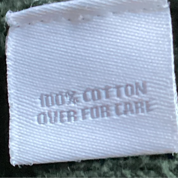 CREWNECK Sweater HUNTER GREEN 100% COTTON VNPLC Relativity Sz L - Picture 4 of 16